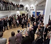 65. Jahresausstellung, Eröffnung am 09.12.2012, Foto: Hanne Brandt