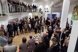 65. Jahresausstellung, Eröffnung am 09.12.2012, Foto: Hanne Brandt