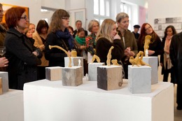 Eröffnung der Ausstellung, Foto: Hanne Brandt