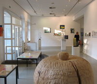 Blick in die Ausstellung, Foyer